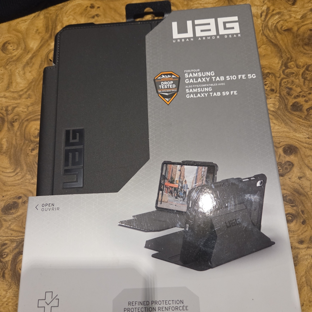 UAG Black Tablet Case for Samsung Galaxy Tab S10 FE 5G